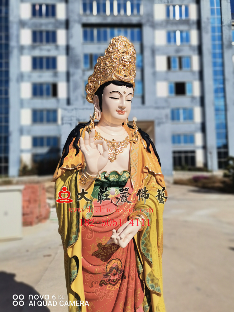 三十三观音之德王观音侧面近照实拍