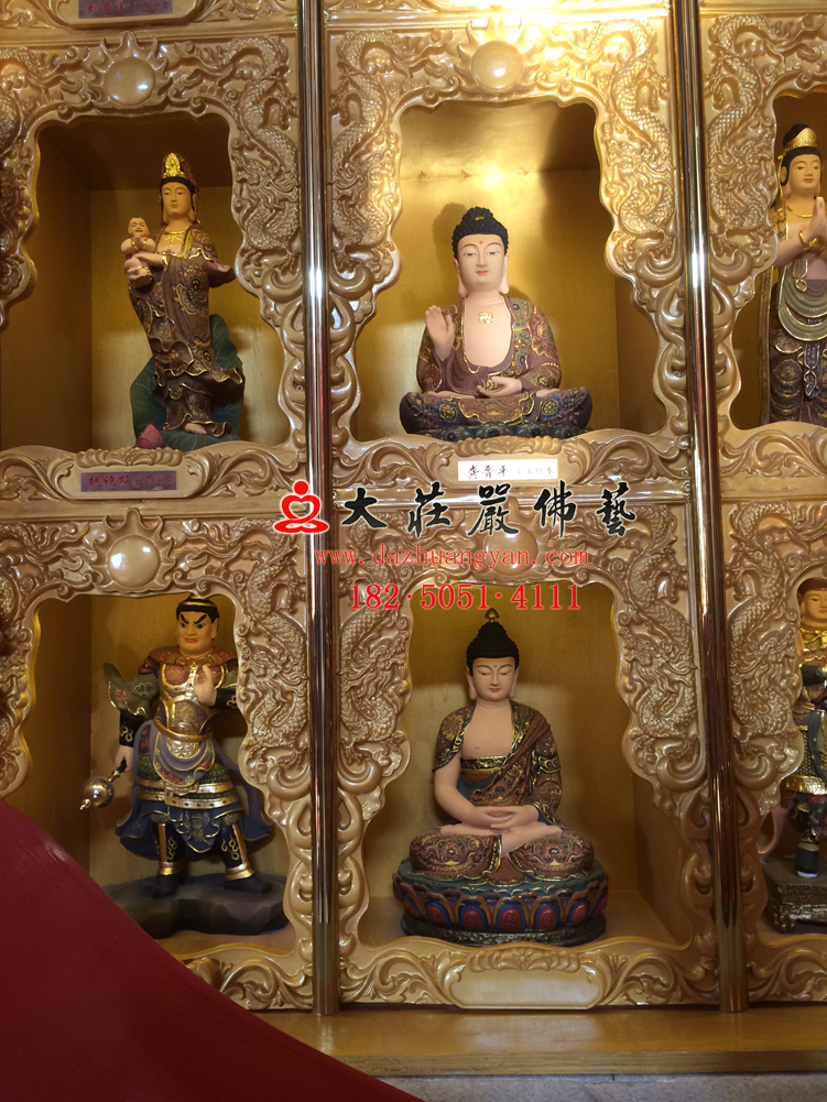 太原龙泉寺千佛雕塑